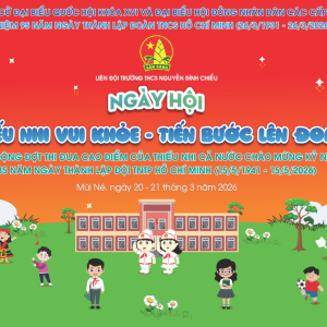 HỘI TRẠI "THIẾU NHI VUI KHỎE - TIẾN BƯỚC LÊN ĐOÀN" TRƯỜNG THCS NGUYỄN ĐÌNH CHIỂU