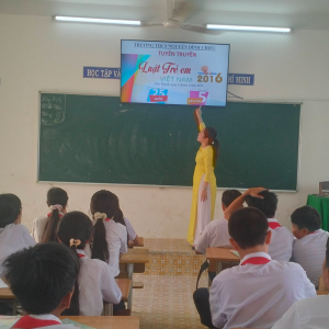 TUYÊN TRUYỀN LUẬT TRẺ EM TRONG NĂM HỌC 2025–2026