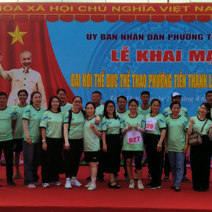 Trường THCS Nguyễn Đình Chiểu tại Đại hội TDTT phường Tiến Thành năm 2026