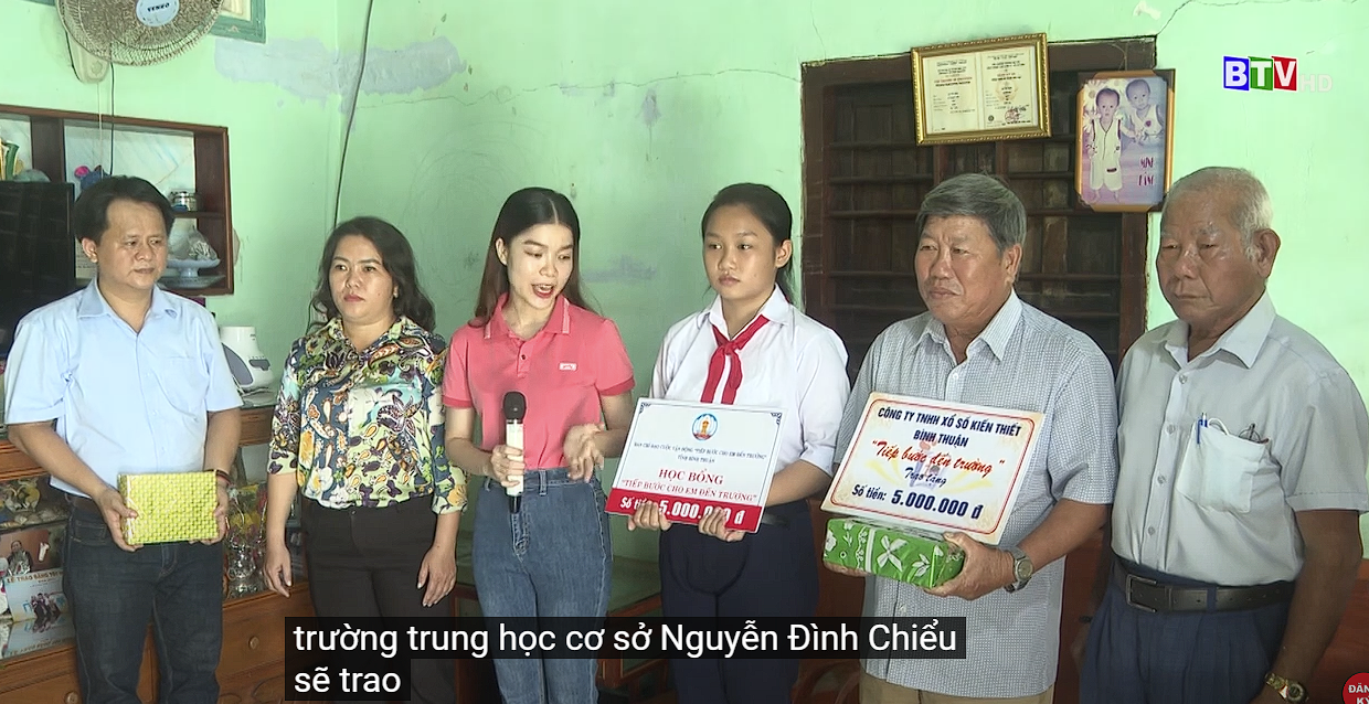 Tiếp bước đến trường | Em Đinh Ngọc Đoan Trâm