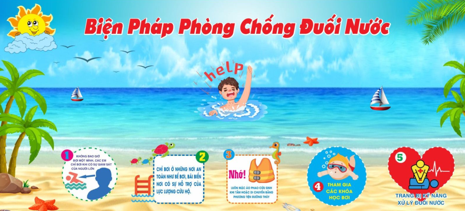 BÀI TUYÊN TRUYỀN PHÒNG CHỐNG TAI NẠN ĐUỐI NƯỚC Ở TRẺ EM
