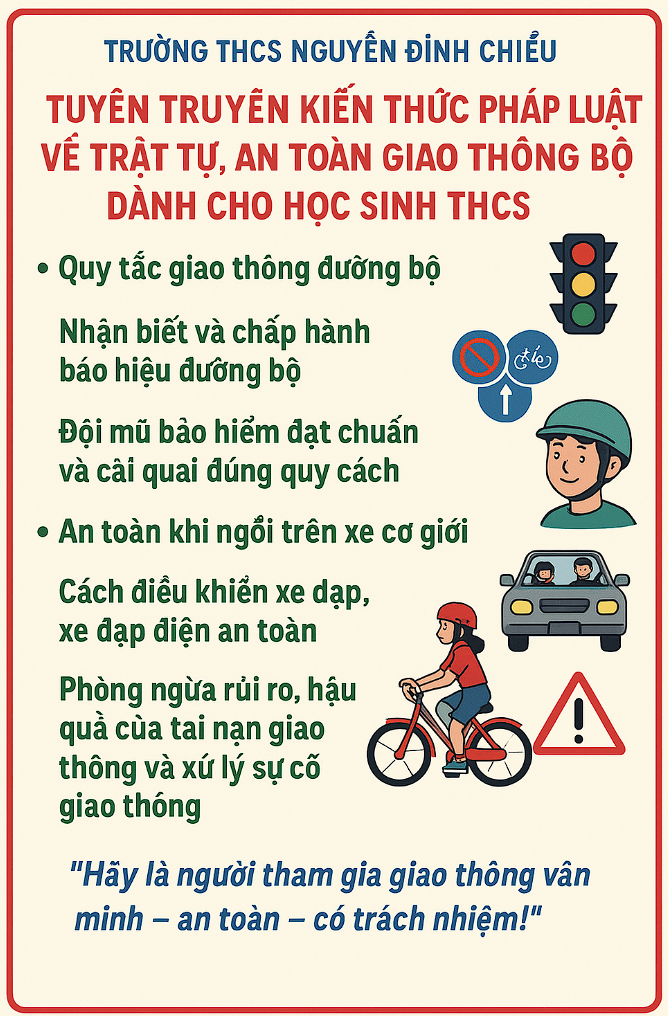 Tuyên truyền kiến thức pháp luật về trật tự, an toàn giao thông đường bộ