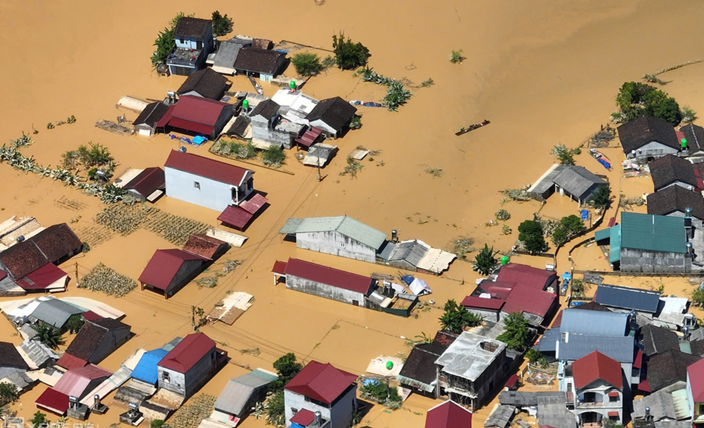 Trường THCS Nguyễn Đình Chiểu kêu gọi ủng hộ đồng bào miền Bắc khắc phục thiệt hại do bão số 10