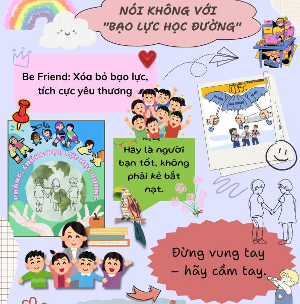 CHUNG TAY PHÒNG CHỐNG BẠO LỰC HỌC ĐƯỜNG: XÂY DỰNG MÔI TRƯỜNG GIÁO DỤC AN TOÀN, LÀNH MẠNH