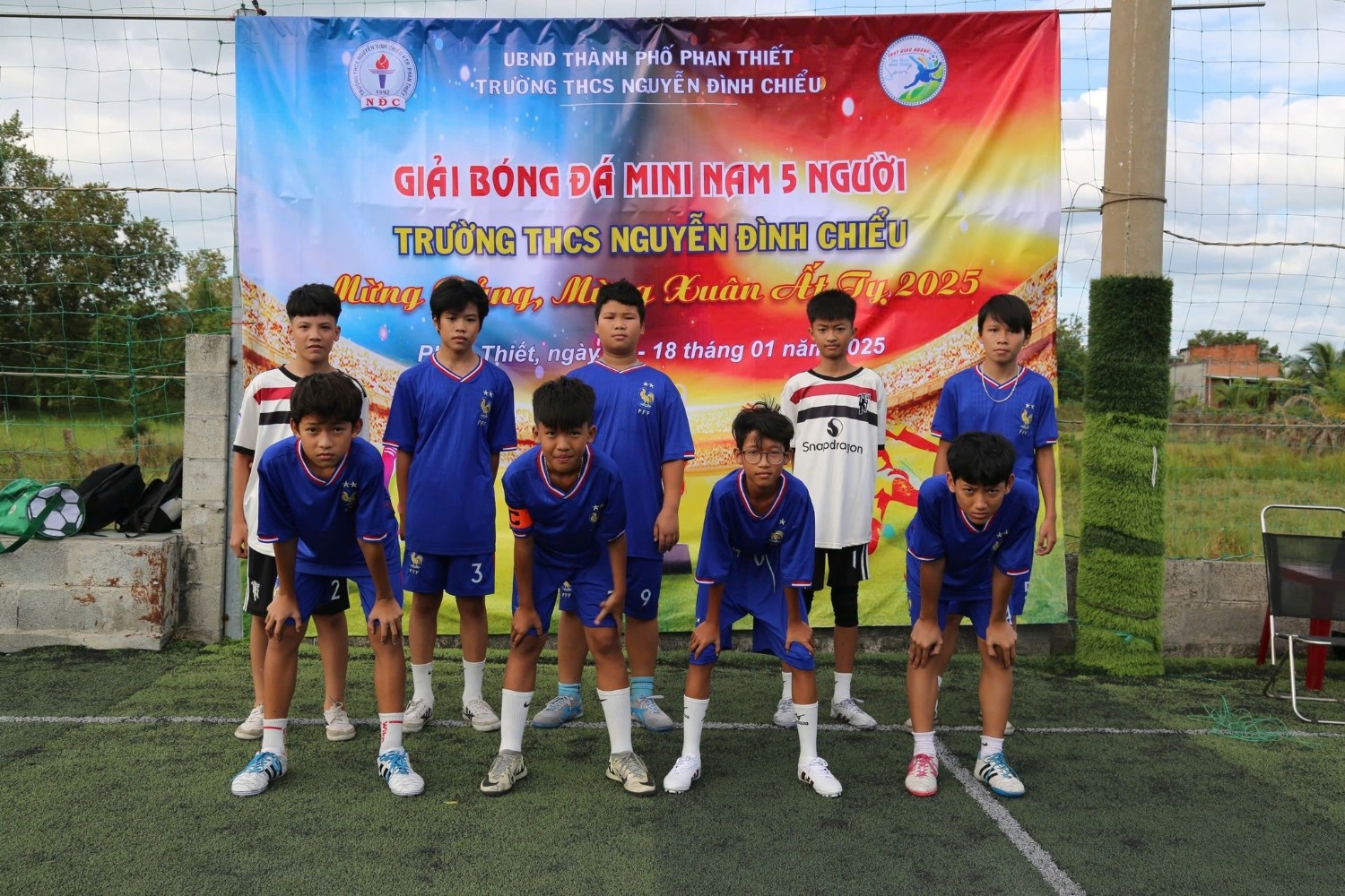 Giải bóng đá mini năm học 2024 - 2025