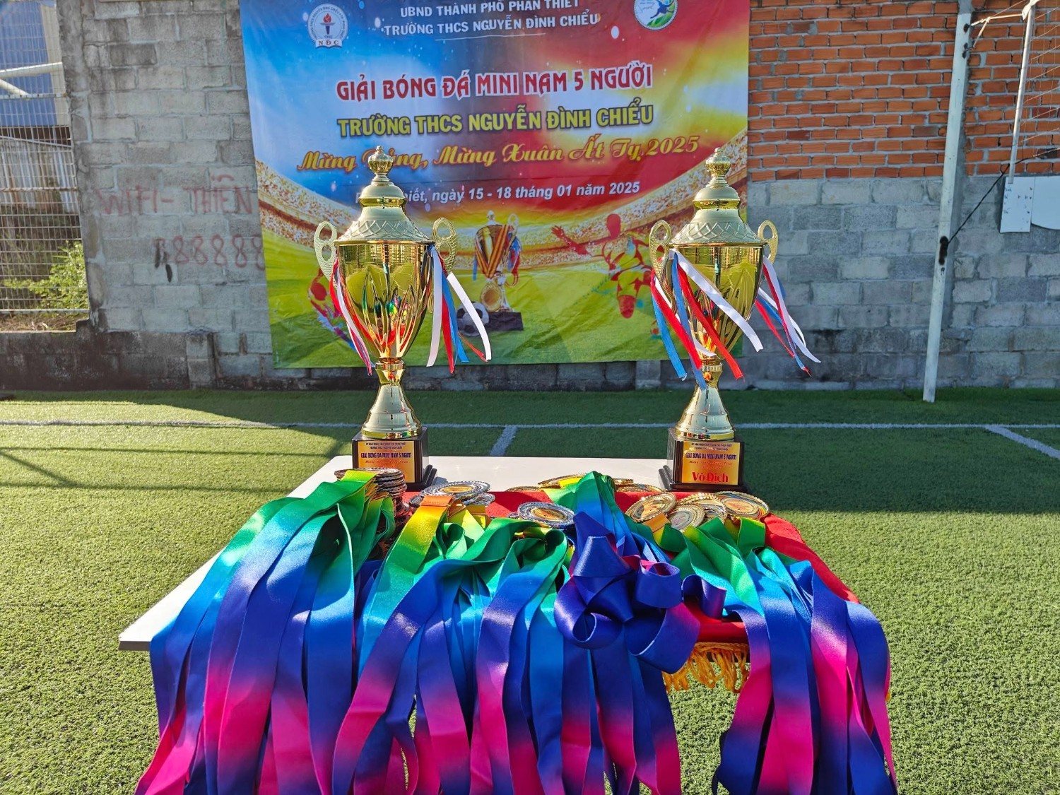 Giải bóng đá mini năm học 2024 - 2025