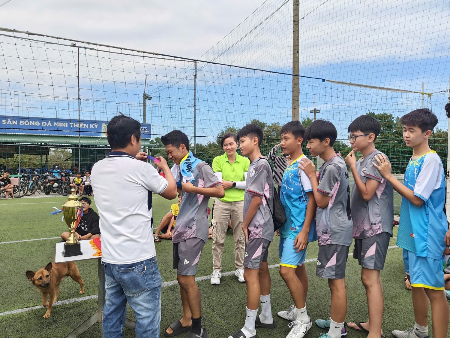 Giải bóng đá mini năm học 2024 - 2025