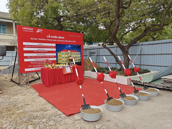 Lễ khởi công xây dựng và sửa chữa Nguyễn Đình Chiểu