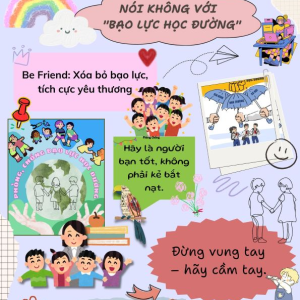 CHUNG TAY PHÒNG CHỐNG BẠO LỰC HỌC ĐƯỜNG: XÂY DỰNG MÔI TRƯỜNG GIÁO DỤC AN TOÀN, LÀNH MẠNH