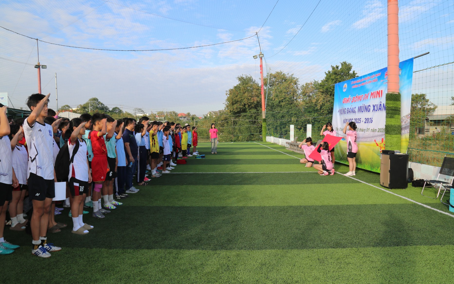 KHAI MẠC GIẢI BÓNG ĐÁ MINI "MỪNG ĐẢNG, MỪNG XUÂN" 2026