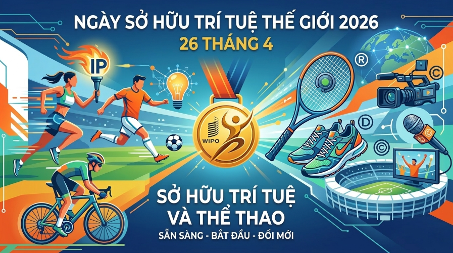 HƯỞNG ỨNG NGÀY SỞ HỮU TRÍ TUỆ THẾ GIỚI NĂM 2026: ĐỔI MỚI SÁNG TẠO VÌ MỘT TƯƠNG LAI BỀN VỮNG